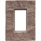 Ekena Millwork Universal Electrical Cover for StoneWall Faux Stone Siding Panels PNUEC04X08SH - alternate 1